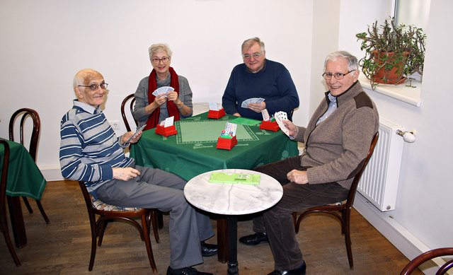 (v.l.) Kailash Mathur, Francoise Hiesmayr, Konrad Glavanics, Armin Gergitsch
