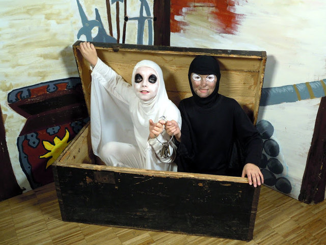 Das kleine Gespenst spukt in Ried. | Foto: Kinderbühne Naarn