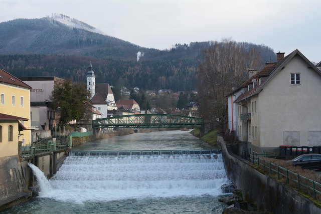 Die Höfinger-Brücke in Scheibbs wurde im Jahr 1881 errichtet.