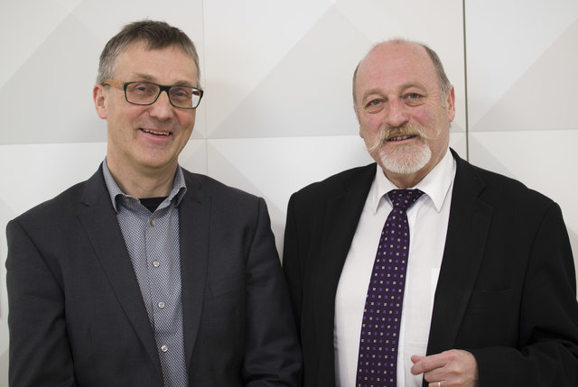 Die beiden Geschäftsführer Hermann Schübl (links) und Johannes Gschwandtner. | Foto: technosert