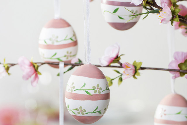 Osterdeko ist in der "Geniesserei" ausgestellt. | Foto: MEV