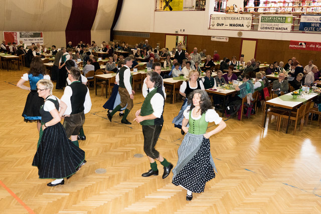 Der Volkstanzkreis sorgte für gute Stimmung. | Foto: KK