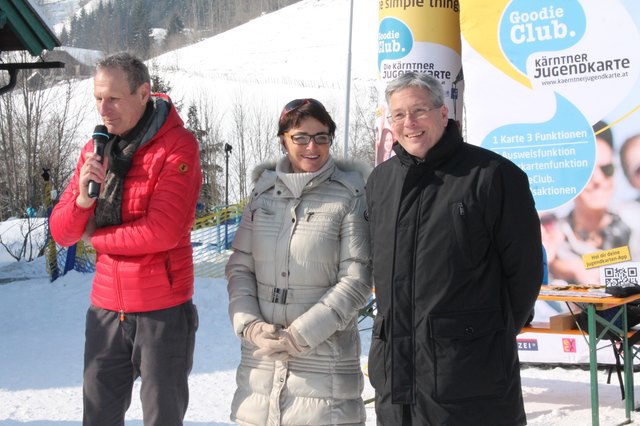 Auch LH Peter Kaiser und LH Stv. Beate Prettner gratulierten