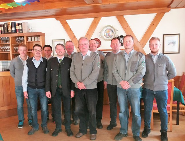 Michael Hölzlsauer, Johann Tanner, Kevin Tockner, Johannes Rauter, Walter Graggober, Gerhard Soukup, Erwin Feiel, Heinz Güttersberger, Herbert Lindschinger, Christian Hölzlsauer. | Foto: Johann Tanner