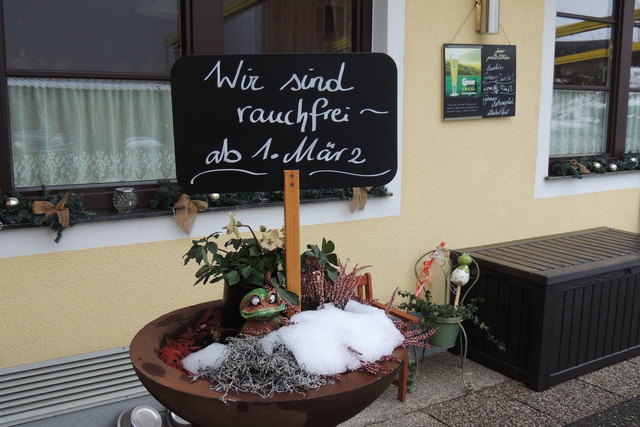 . . . Kirchenwirt in Wies - ohne Zwang geht`s auch