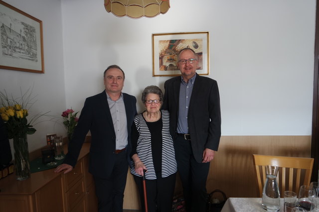 GEorgDillhof, Maria Lange und Franz Minasch. | Foto: Foto: privat