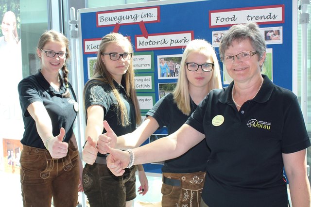 Zweite Runde von "Xund und Du": In der ersten Projektphase 2015/2016 war auch die Fachschule Vorau dabei!