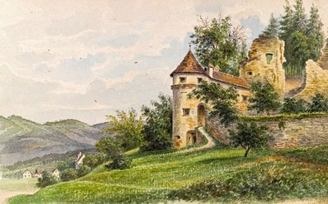 Die Ruine Unterthal in Thal bei Graz