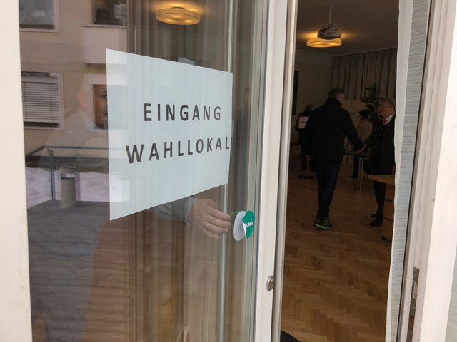 In Pörtschach ist schon Schluss, das Wahllokal schloss um 14 Uhr | Foto: Wrann