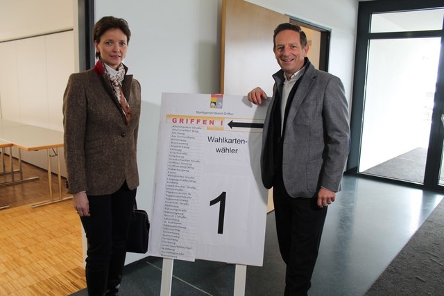 Nach der Stimmabgabe | Foto: Jäger