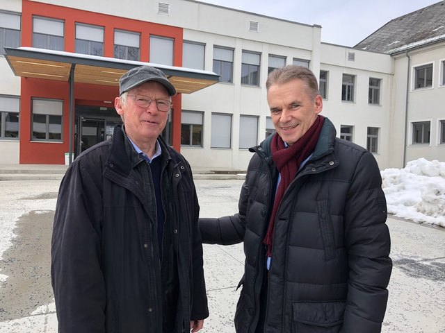 Veldens Bürgermeister Ferdinand Vouk (rechts) | Foto: Wrann