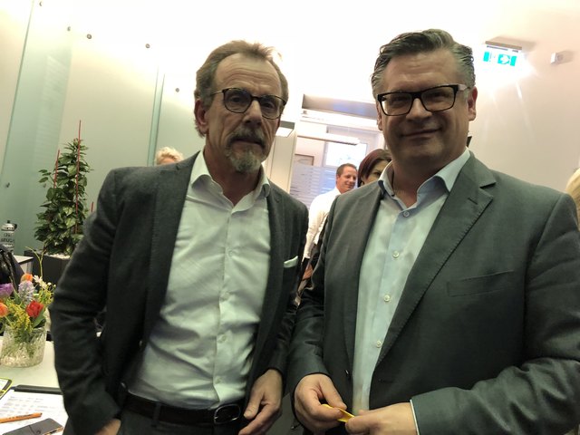 Klubobmänner Herwig Seiser (l.) und Christian Leyroutz (FPÖ) | Foto: Polzer