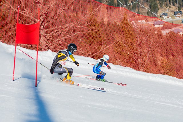 Lussarissimo: der längste Parallel-Riesenslalom-Bewerb, am 8. März