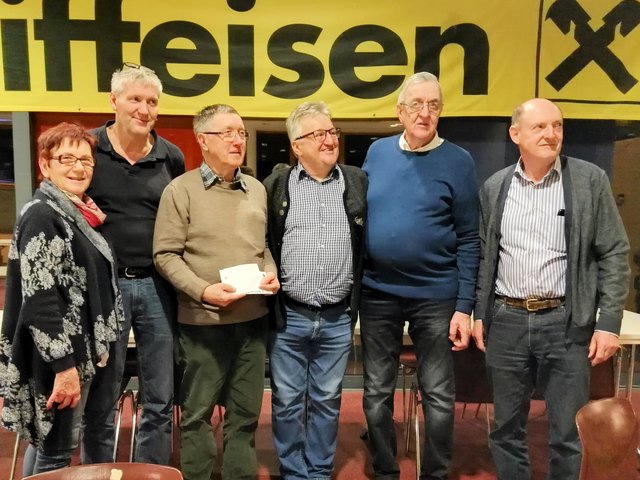 Die Sieger des ÖKB-Preisschnapsens mit Obmann Karl Zirngast. | Foto: KK