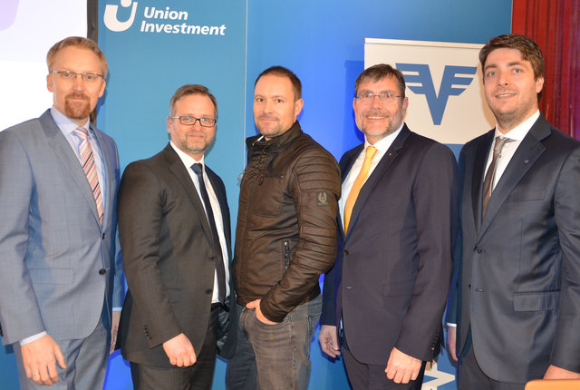 Hausherr Peter Fritz, Harald Pirkfellner, Leo Martin, Rudolf Riener und Johannes Singer