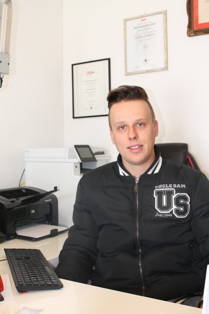 Sein eigener Chef: Manuel Klement | Foto: woche/aw