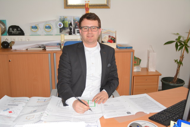 Daniel Ziniel ist seit Jänner 2017 Bürgermeister in Badersdorf.