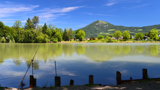 Der Leopoldskroner Weiher im Salzburger Stadtteil Leopoldskron lädt zum Verweilen ein. | Foto: Silvia Jörg