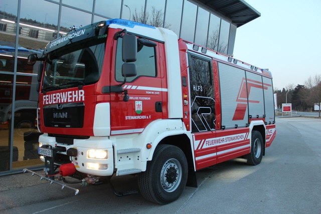 Neu in Steinakirchen: Das Hilfeleistungsfahrzeug HLF3.