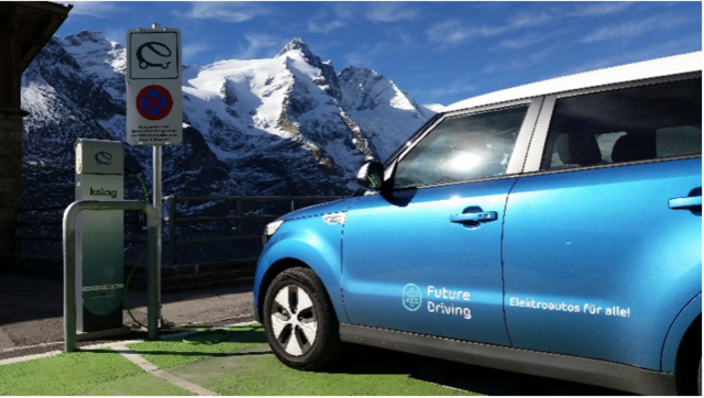 Fahrzeugtest mit dem Kia auf der Großglockner-Hochalpenstraße. | Foto: FutureDriving