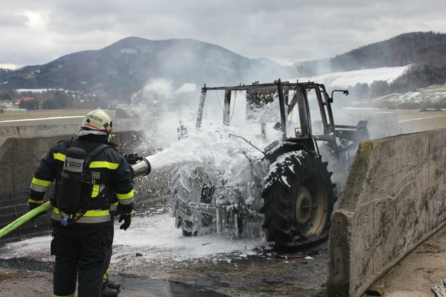 Der Brand konnte rasch gelöscht werden. | Foto: FF Rainfeld