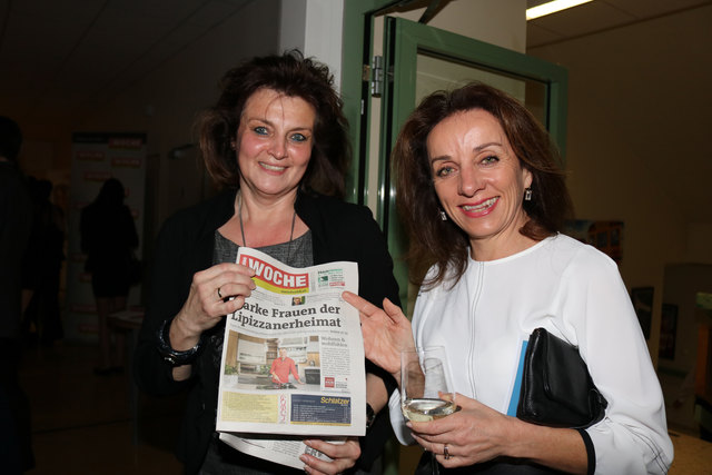 Hannelore Hard-Stremayr mit der Landesschulinspektorin Andrea Graf | Foto: Lederer