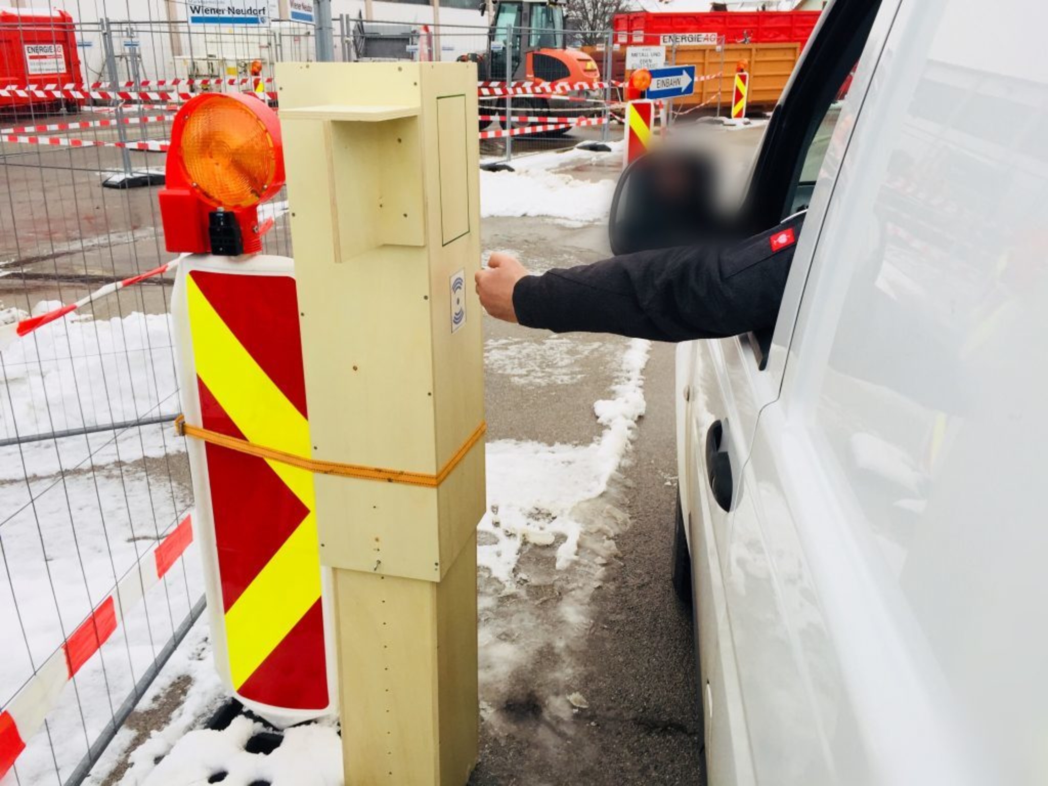 Schranke gegen Mülltourismus - Mödling