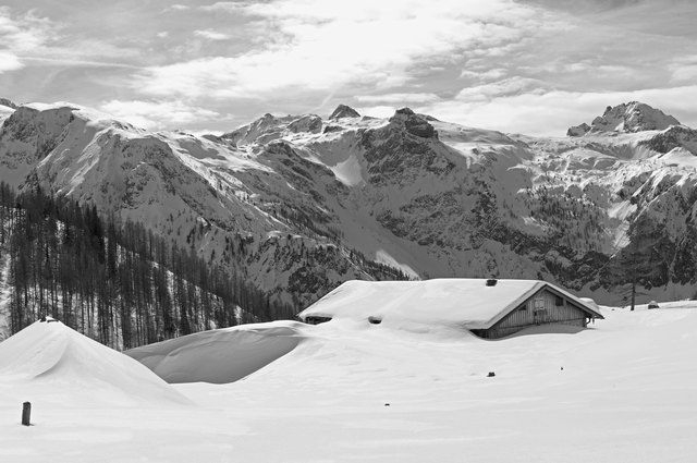 ...auf der Hafeichtalm mit Blick auf die Radstädter Tauern