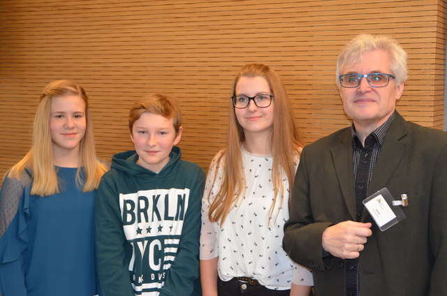 Emma Krieger, Lorenz Wagner, Nadine Fellner und Josef Penzendorfer | Foto: Lugmayr