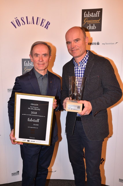 Die Brüder Karl und Rudi Obauer setzten sich in der Salzburger Wertung an die Spitze und dürfen sich damit als bestes Restaurant des Bundeslands bezeichnen. | Foto: Andreas Tischler
