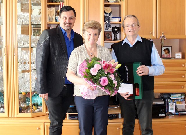 BGM Stefan Wöckl, Brigitte und Herbert Spiess