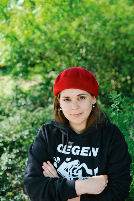 Stefanie Sargnagel liest im Kino Ebensee. | Foto: Goll