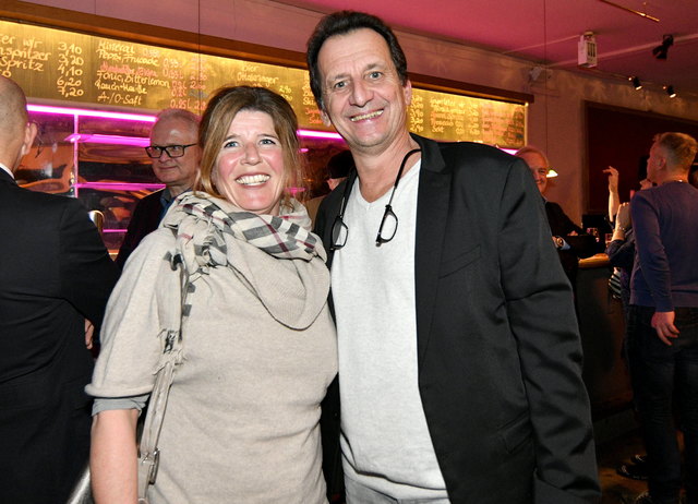 Monika Juch, die Klubsvorsitzende der SPÖ Hernals, mit Christian Oxonitsch, Klubvorsitzender des SPÖ-Klubs im Wiener Rathaus.