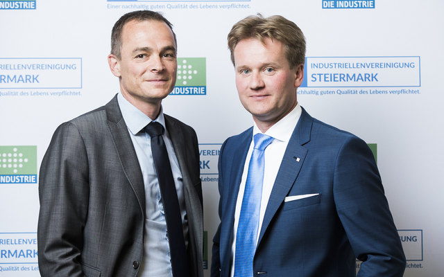 Fordern einen 5-Maßnahmenkatalog zur Stärkung und Sicherung der steirischen Wirtschaft: IV-Geschäftsführer Gernot Pagger sowie IV-Präsident Georg Knill | Foto: Marija Kanizaj