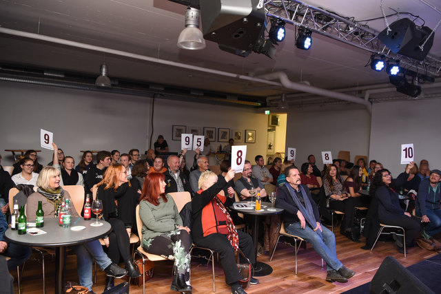 Bei der Bewertung der PoetInnen ist wieder die Beteiligung des Publikums gefragt. (Foto: Stadt Bruck/Katarina Pashkovskaya) | Foto: Katarina Pashkovskaya