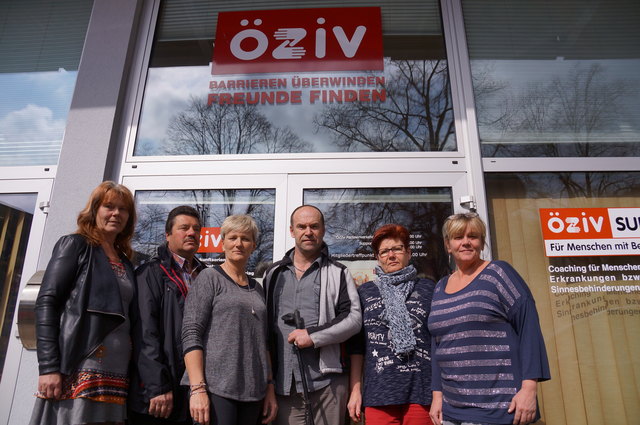 Das ÖZIV-Team der Bezirksgruppe Bruck-Kapfenberg, neue Mitglieder sind immer gern willkommen.