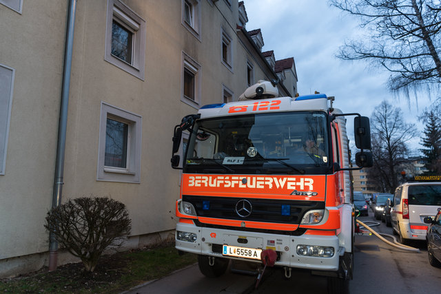 Die Feuerwehr konnte den Brand rasch löschen. | Foto: FOTOKERSCHI.AT/KERSCHBAUMMAYR