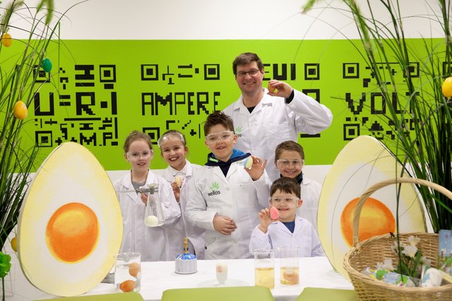 Kleine Forscher können in den Osterferien das Osterei genau erforschen. | Foto: Welios