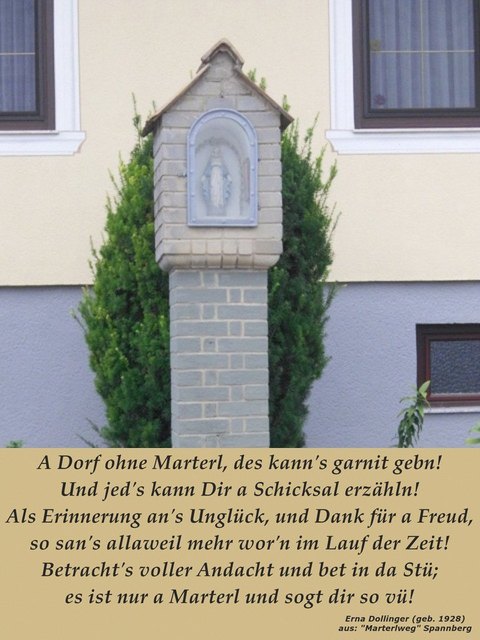 Dieses Gedicht von Erna Dollinger bedarf keiner weiteren Erklärung