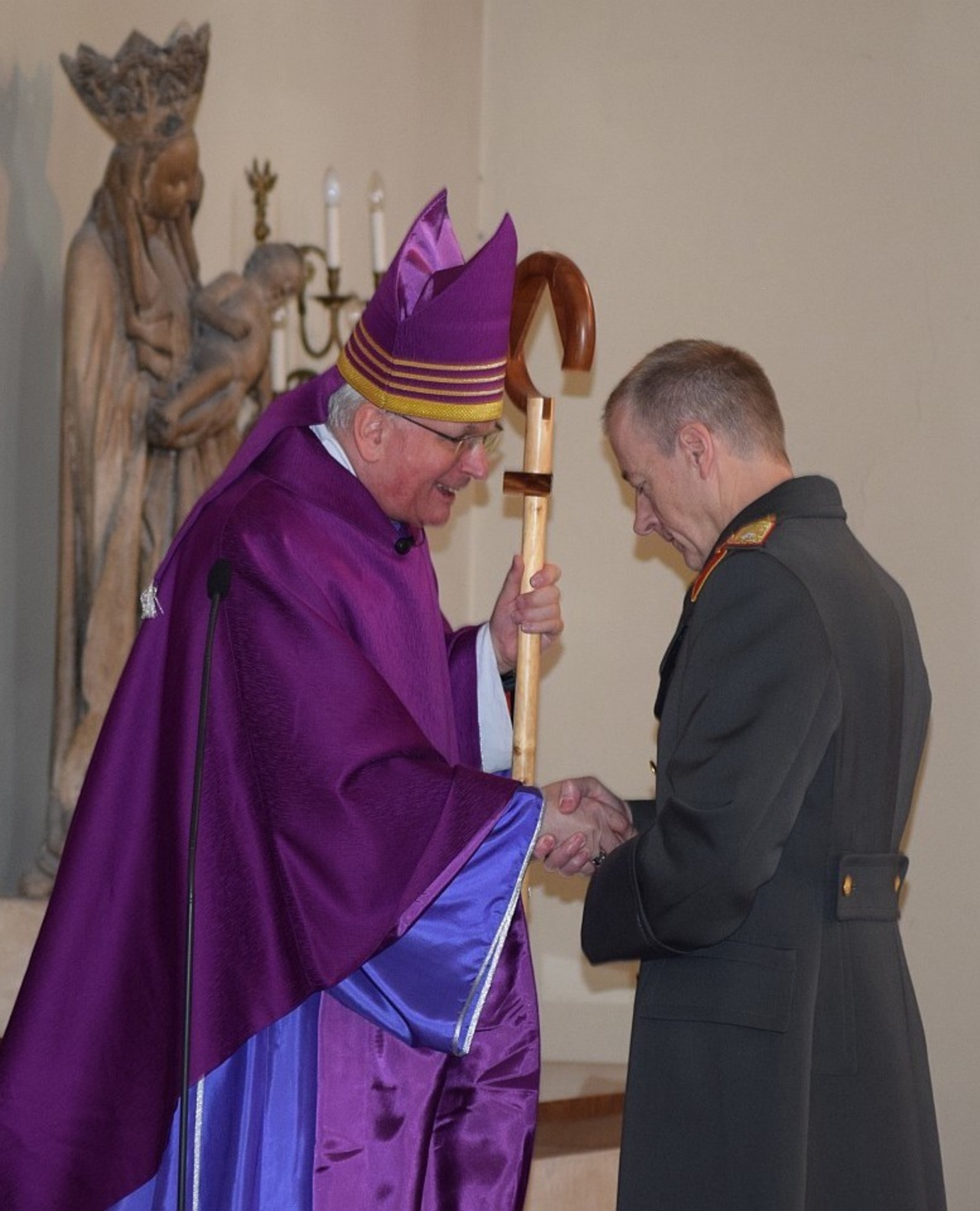 Aufnahme für die Diakonatsweihe im Rahmen einer Admissiofeier der