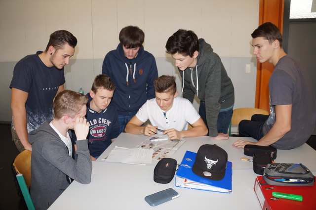 Die HTL-Schüler kreierten eigene Werbetexte für ihre Schule. Offenbar mit Erfolg!
