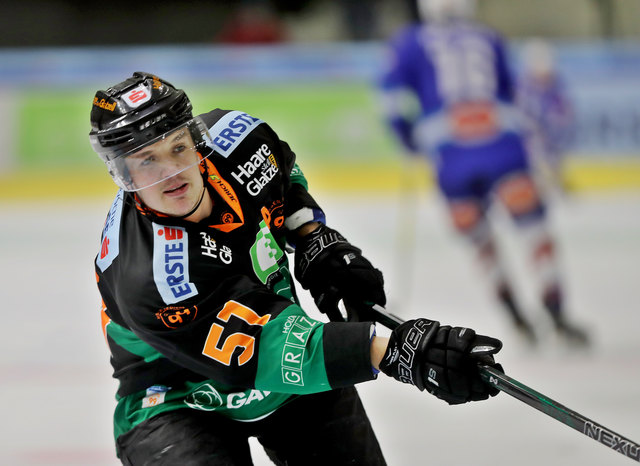 Urgestein: Der gebürtige Vorarlberger Daniel Woger absolvierte seit 2009 über 350 Ligaspiele für die Graz 99ers. | Foto: GEPA