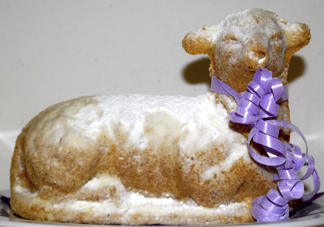 Das Osterlamm der Bäckerei Neumayr aus Aurach/Kitzbühel. | Foto: Johanna Schweinester