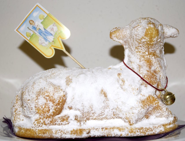 Das Osterlamm der Bäckerei Nill in St. Johann. | Foto: Johanna Schweinester