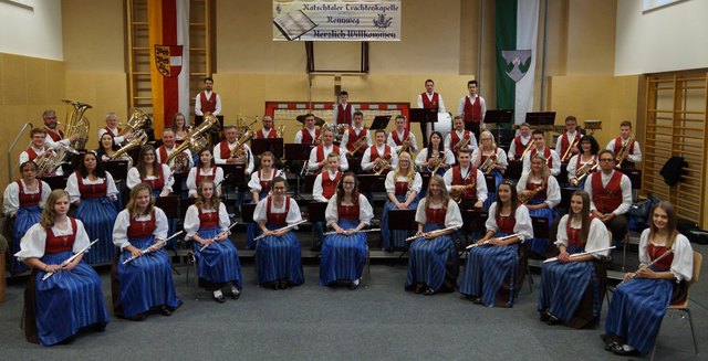 Die Katschtaler Trachtenkapelle Rennweg spielt "Zukunftsmusik" in der Neuen Mittelschule | Foto: KK