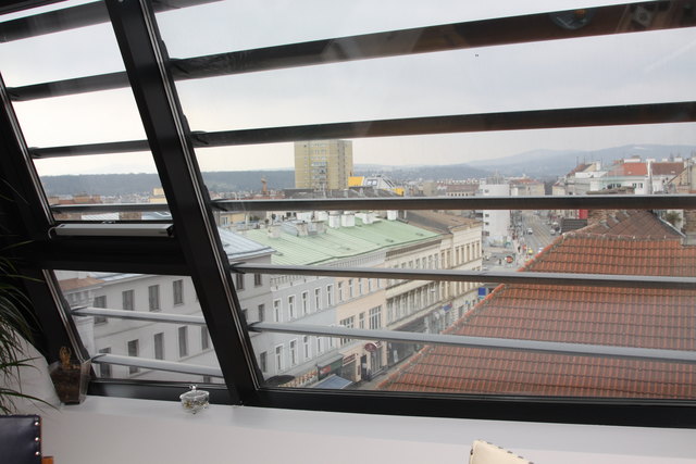 Tolle Aussicht: Vom ausgebauten Dachboden aus hat man einen schönen Fernblick.