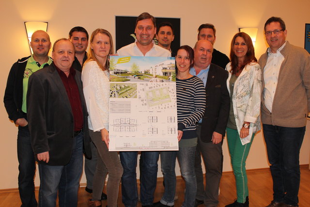 Am Foto vL: Jürgen Lichtenauer, Hermann Vorderwinkler, Daniel Hemmer, Karin Höller, Bgm Harald Richter, Ing. Rene Artner, Vera Reisner, Hans Prandl, Sebastian Zenz, Helga Marquart und Harald Höller. | Foto: Gem. Lichtenwörth