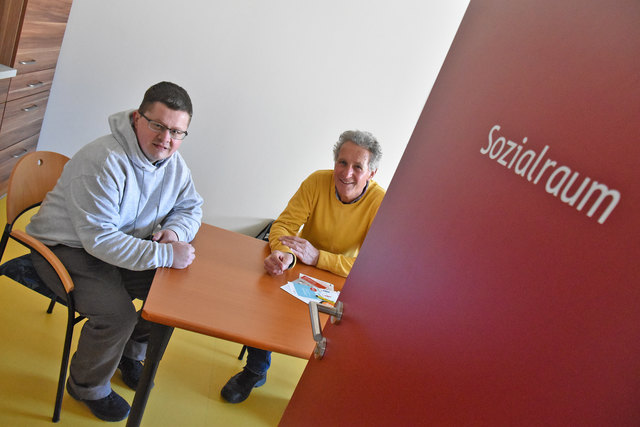 Berthold Ferner und Hans Santner.