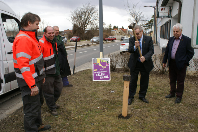 Hammer eins: AWS-Obmann Erich Klein | Foto: AWS