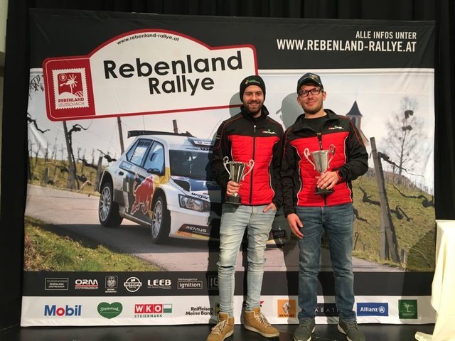 Michael Röck mit Co-Pilot Patrick Forstner. | Foto: Röck